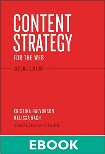 Couverture de Content Strategy for the Web par Melissa Rach