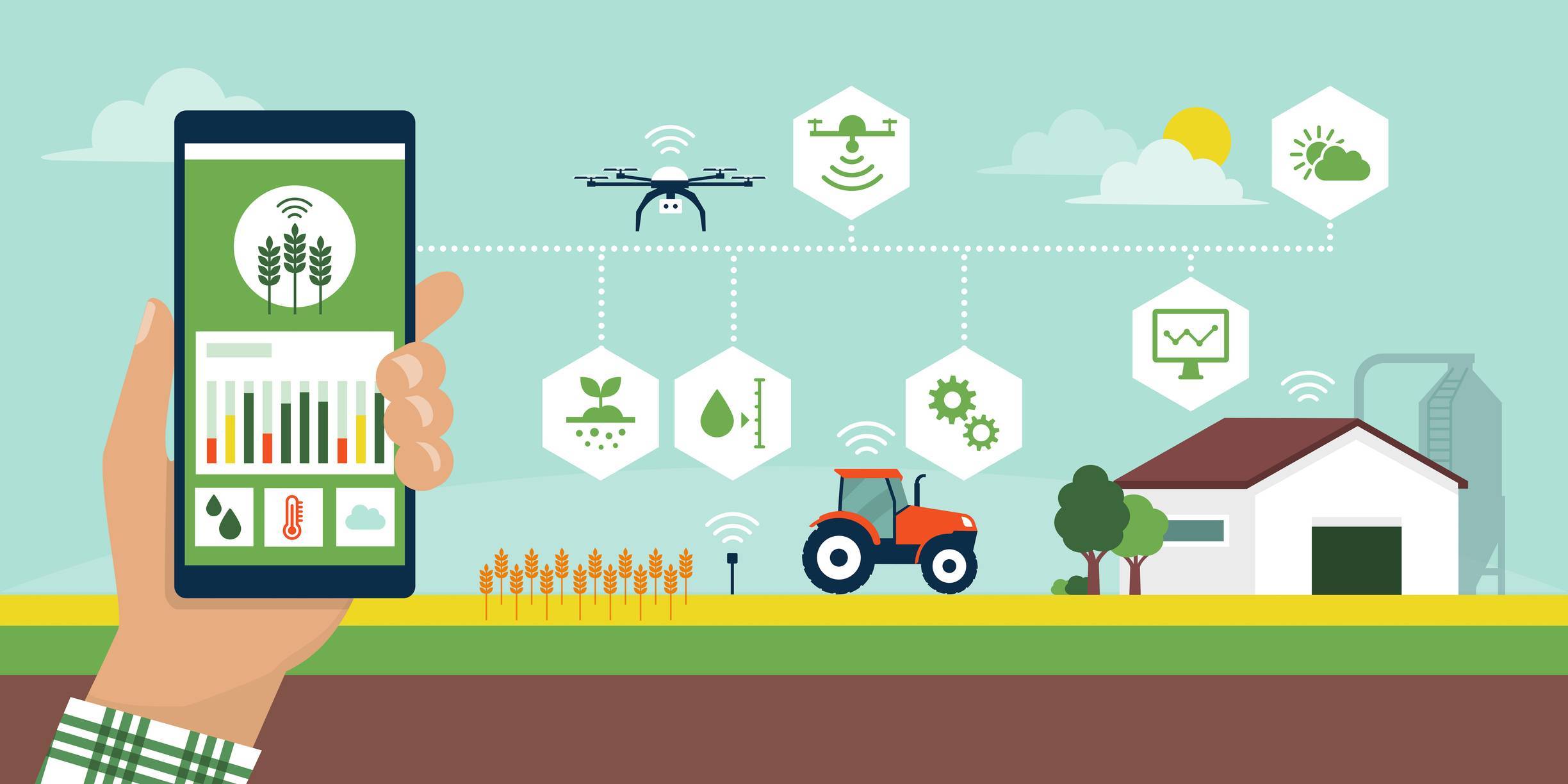 Comment le tech peut aider l'agriculture